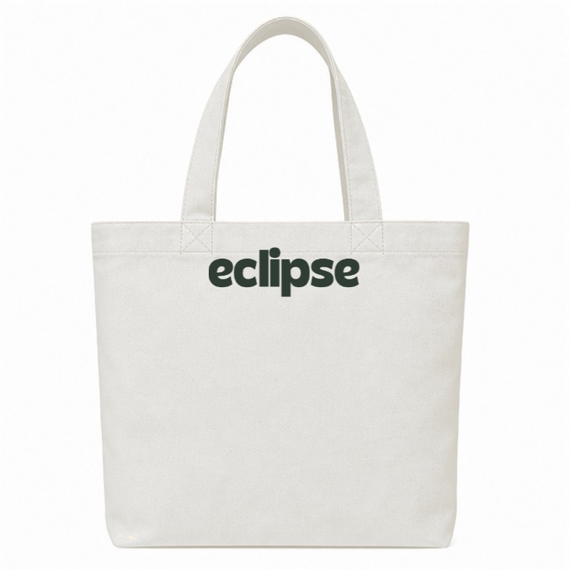 Market Canvas Tote in Bone/Cream