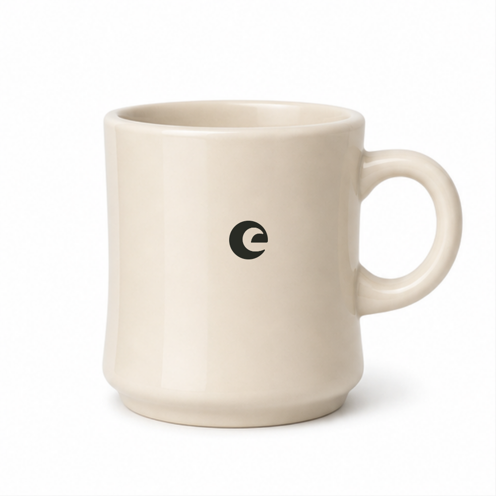 Morning Register Mug in Black