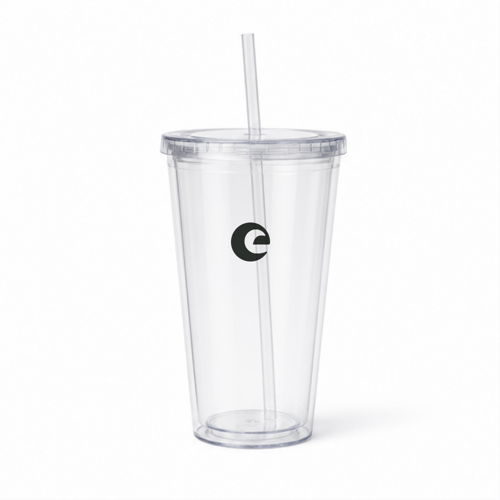 Studio Straw Cup in Black
