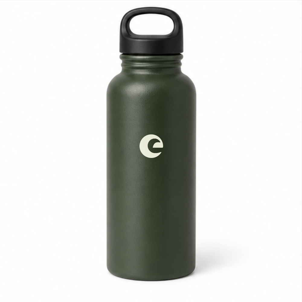 Trail Water Bottle in Black