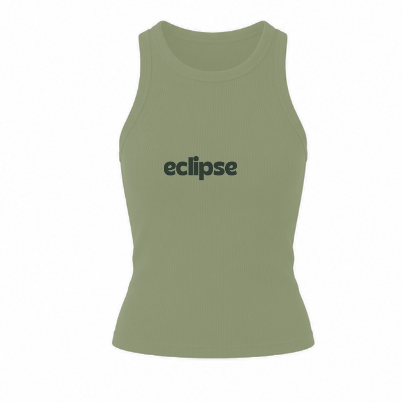 Ribbed Studio Tank in Sage